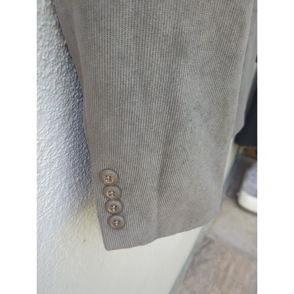 ANDREW FEZZA Taupe Corduroy Blazer Sports Jacket, Size 44 R EUC - Picture 2 of 8